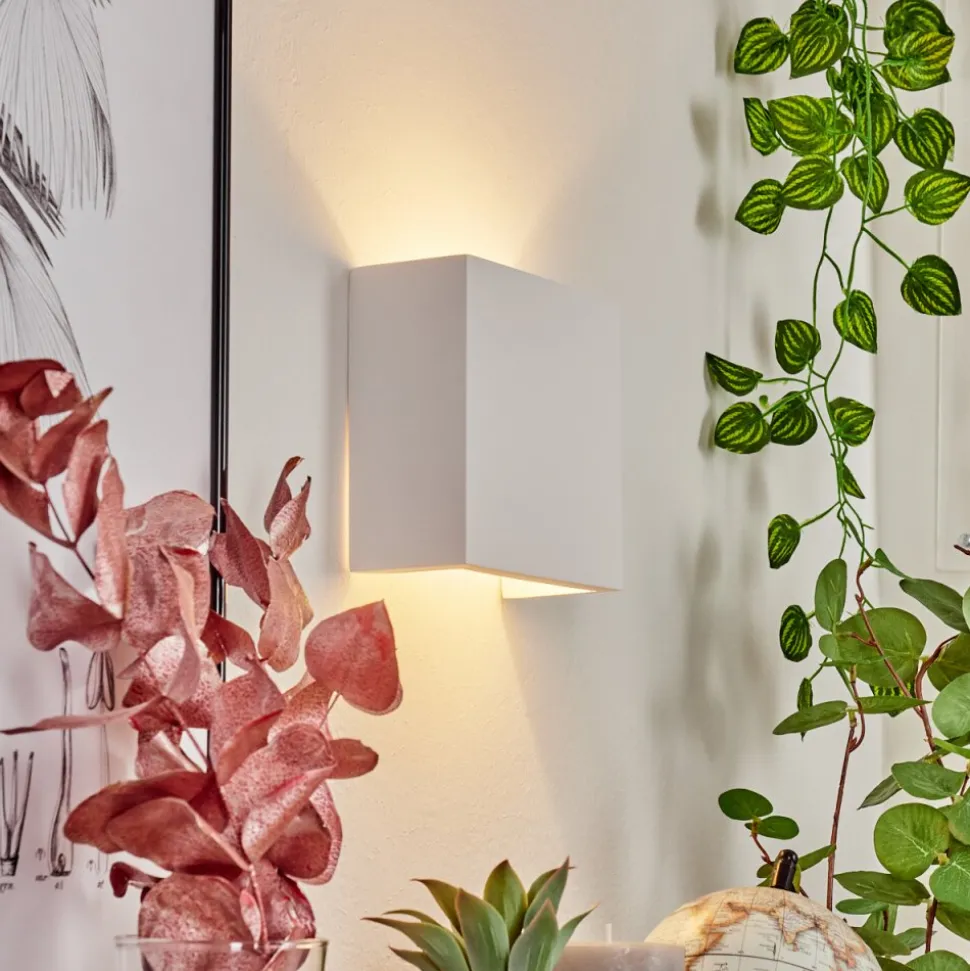 Applique Murale Calama Blanc, 1 Lumiere