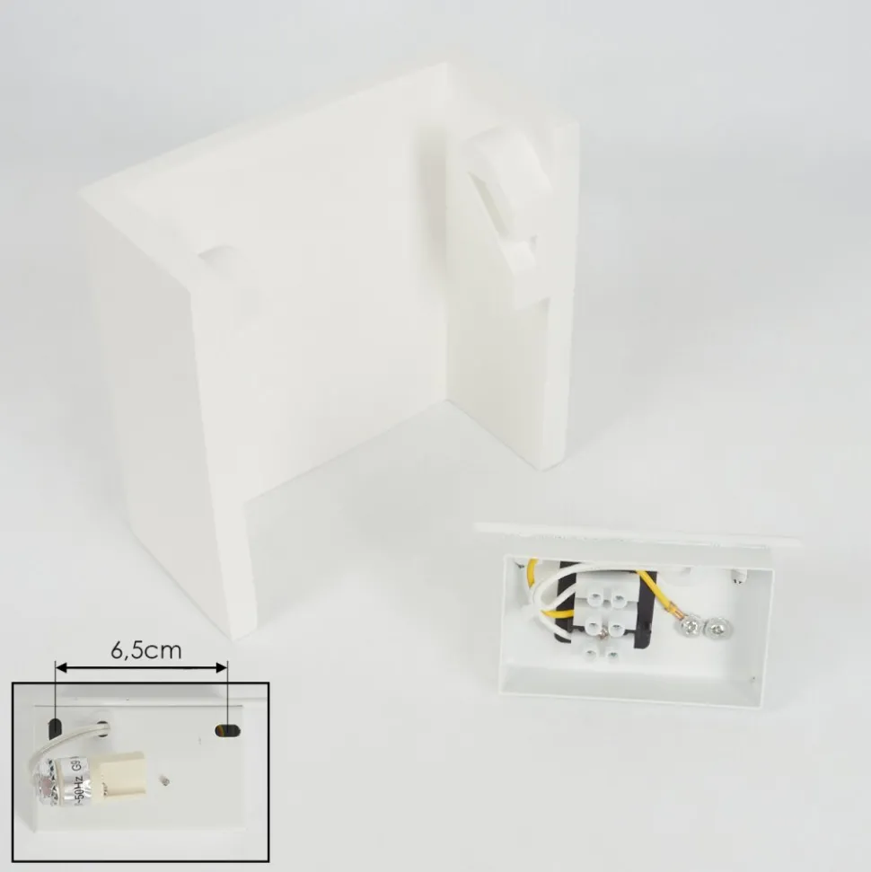 Applique Murale Calama Blanc, 1 Lumiere