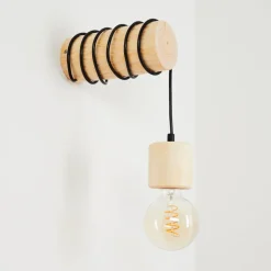 Applique Murale Canedo Brun, 1 Lumiere