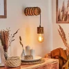 Applique Murale Canedo Brun, 1 Lumiere