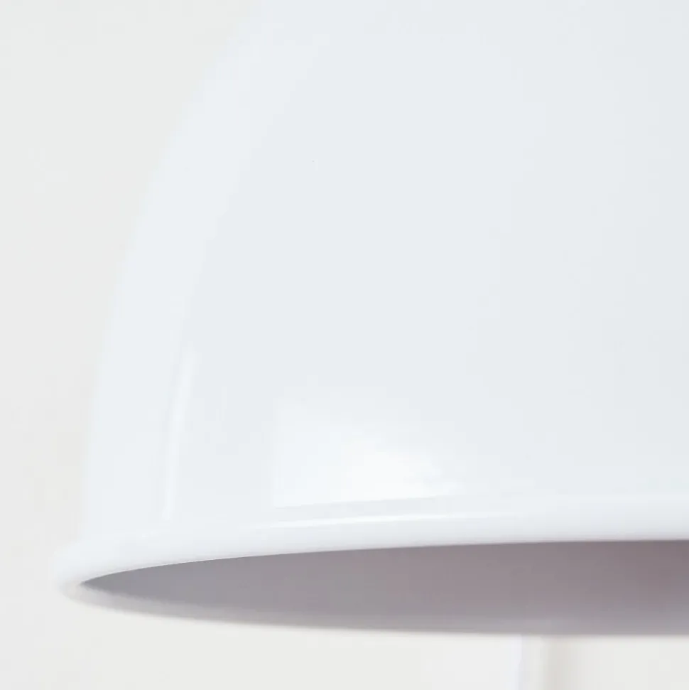 Applique Murale Caney Chrome, Blanc, 1 Lumiere