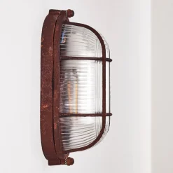 Applique Murale Catawba Rouille, 1 Lumiere