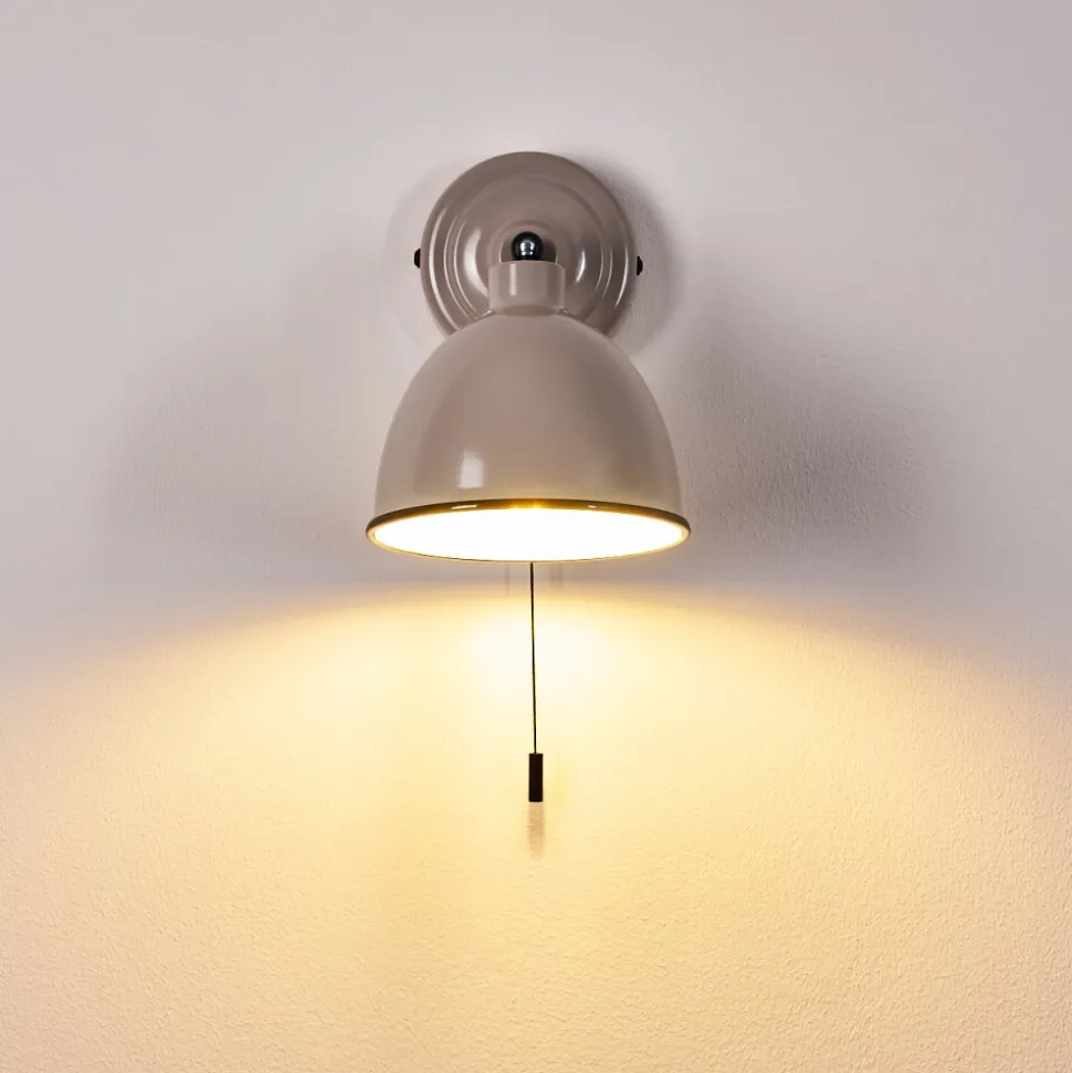 Applique Murale Catharine Gris, 1 Lumiere