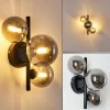 Applique Murale Chariton Led Noir, 3 Lumieres