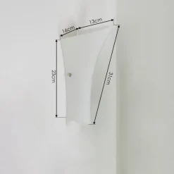 Applique Murale Chieti Blanc, 1 Lumiere