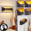 Applique Murale Clarens Led Ecru, Noir, 1 Lumiere