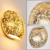 Applique Murale Concha Blanc, 1 Lumiere