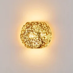 Applique Murale Concha Blanc, 1 Lumiere