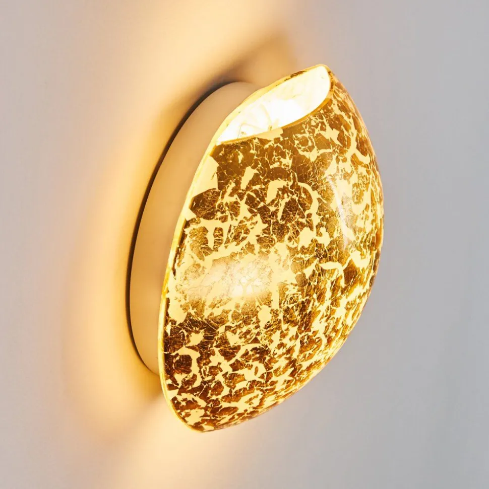 Applique Murale Concha Blanc, 1 Lumiere