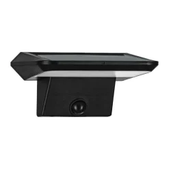 Applique Murale D'Exterieur Eglo Z_Solar Led Noir, 40 Lumieres, Detecteur De Mouvement