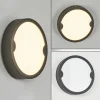 Applique Murale D'Exterieur Ruosina Led Anthracite, 1 Lumiere