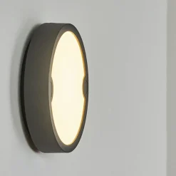 Applique Murale D'Exterieur Ruosina Led Anthracite, 1 Lumiere