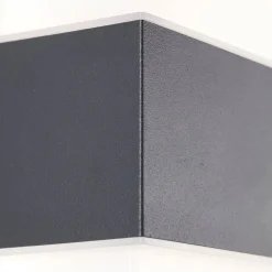 Applique Murale D'Exterieur Brilliant Archie Led Noir, 1 Lumiere, Detecteur De Mouvement