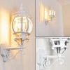 Applique Murale D'Exterieur Lentua Blanc, 1 Lumiere