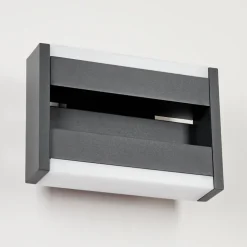 Applique Murale D'Exterieurramalheira Led Anthracite, 1 Lumiere