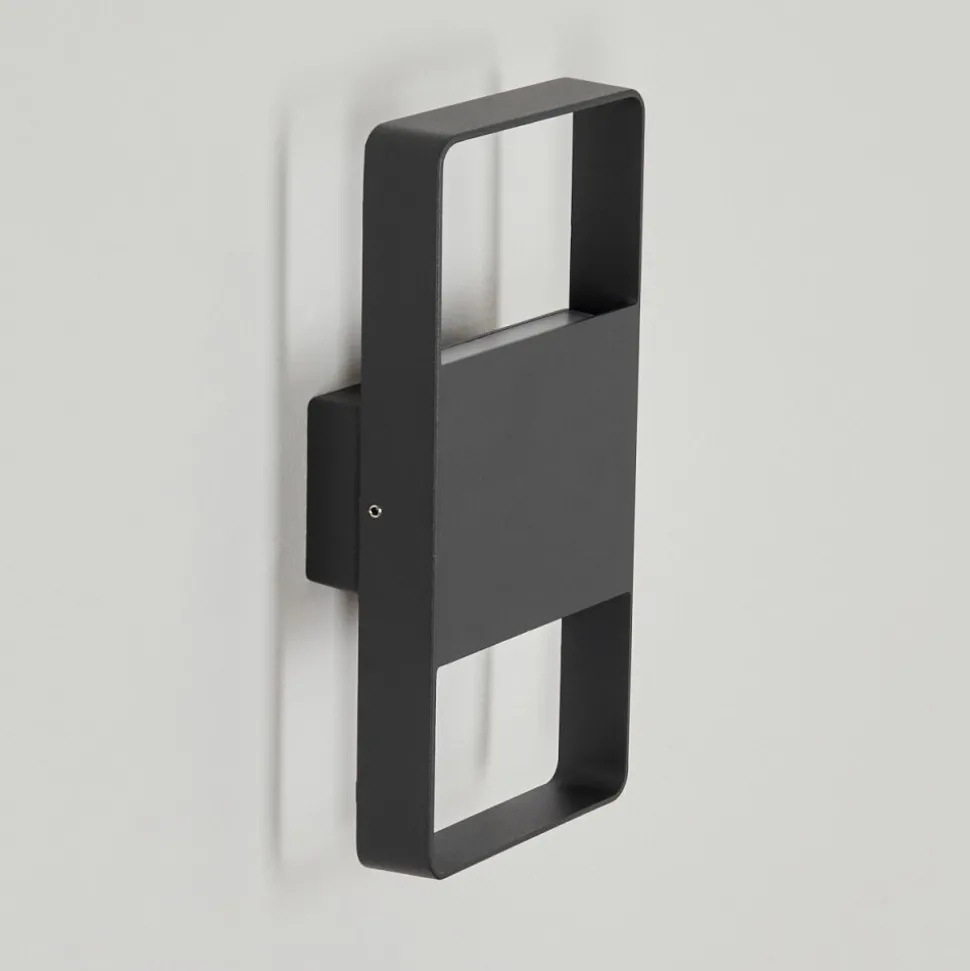 Applique Murale D'Exterieurdundarrah Led Anthracite, 2 Lumieres