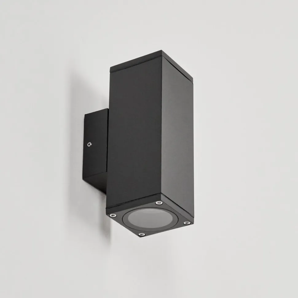 Applique Murale D'Exterieur Kastari Anthracite, 2 Lumieres