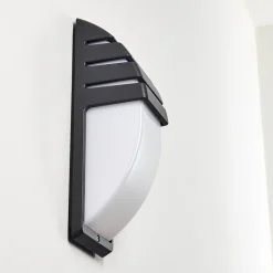 Applique Murale D'Exterieur Canberra Anthracite, 1 Lumiere