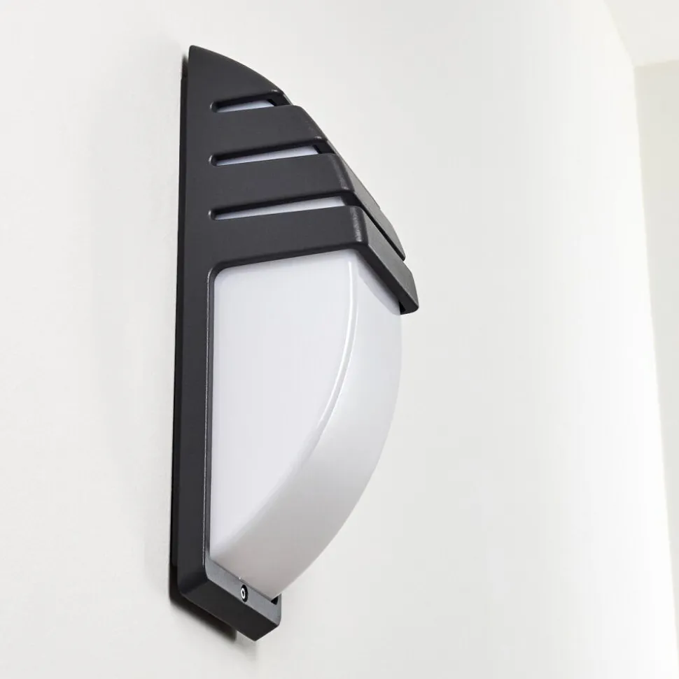 Applique Murale D'Exterieur Canberra Anthracite, 1 Lumiere