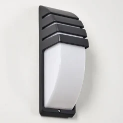 Applique Murale D'Exterieur Canberra Anthracite, 1 Lumiere