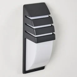 Applique Murale D'Exterieur Canberra Anthracite, 1 Lumiere