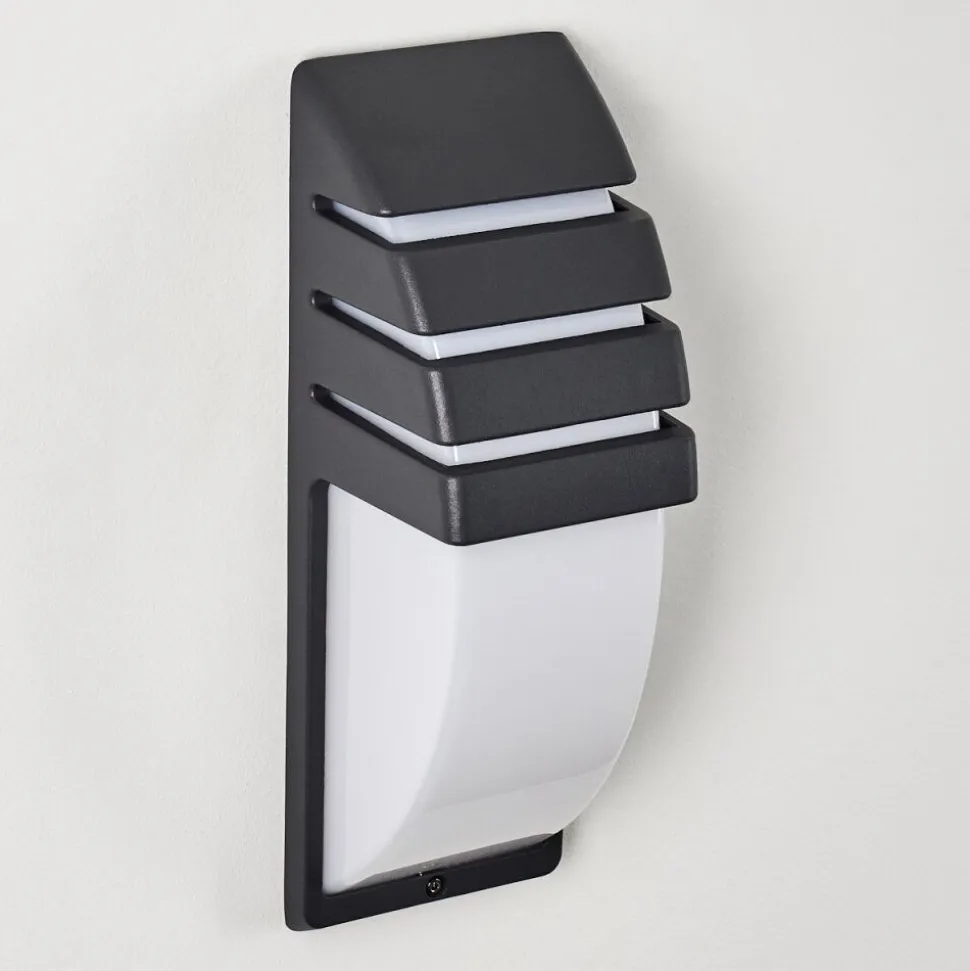 Applique Murale D'Exterieur Canberra Anthracite, 1 Lumiere