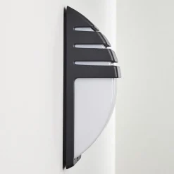 Applique Murale D'Exterieur Canberra Anthracite, 1 Lumiere