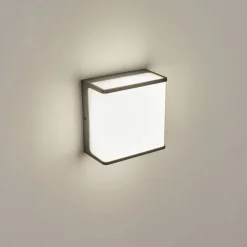 Applique Murale D'Exterieur Burseryd Led Anthracite, Blanc, 1 Lumiere