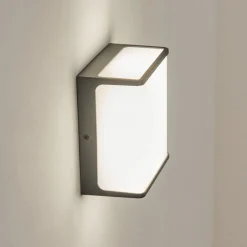 Applique Murale D'Exterieur Burseryd Led Anthracite, Blanc, 1 Lumiere