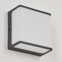 Applique Murale D'Exterieur Burseryd Led Anthracite, Blanc, 1 Lumiere