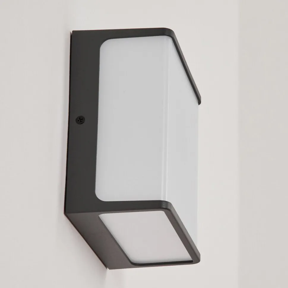 Applique Murale D'Exterieur Burseryd Led Anthracite, Blanc, 1 Lumiere