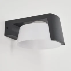 Applique Murale D'Exterieur Lafite Anthracite, 1 Lumiere