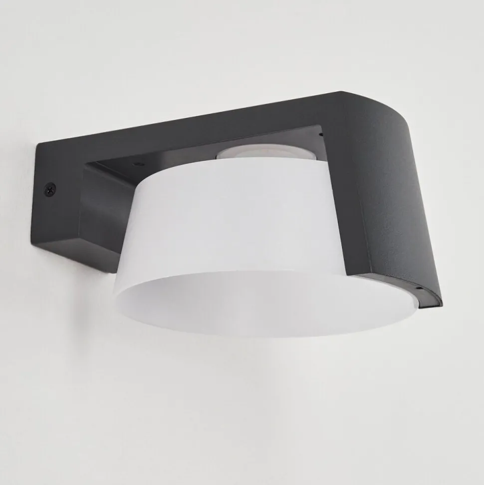 Applique Murale D'Exterieur Lafite Anthracite, 1 Lumiere