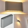 Applique Murale D'Exterieur Tinglev Led Gris, 2 Lumieres