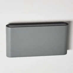 Applique Murale D'Exterieur Tinglev Led Gris, 2 Lumieres