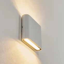 Applique Murale D'Exterieur Tammisaari Led Transparent, Blanc, 1 Lumiere