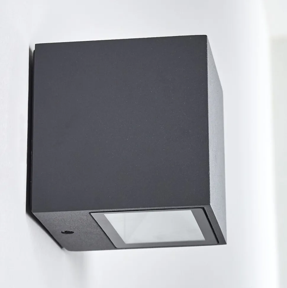 Applique Murale D'Exterieur Spidern Led Anthracite, 1 Lumiere