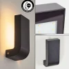 Applique Murale D'Exterieurkirkhall Led Noir, 1 Lumiere