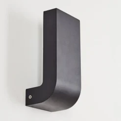 Applique Murale D'Exterieurkirkhall Led Noir, 1 Lumiere