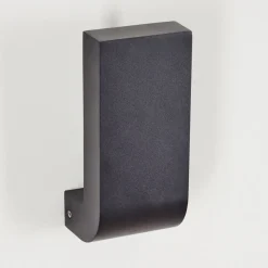 Applique Murale D'Exterieurkirkhall Led Noir, 1 Lumiere