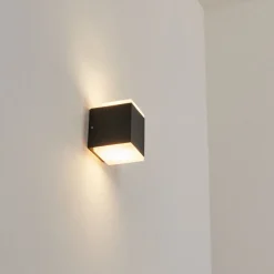Applique Murale D'Exterieuroatlands Led Anthracite, 2 Lumieres