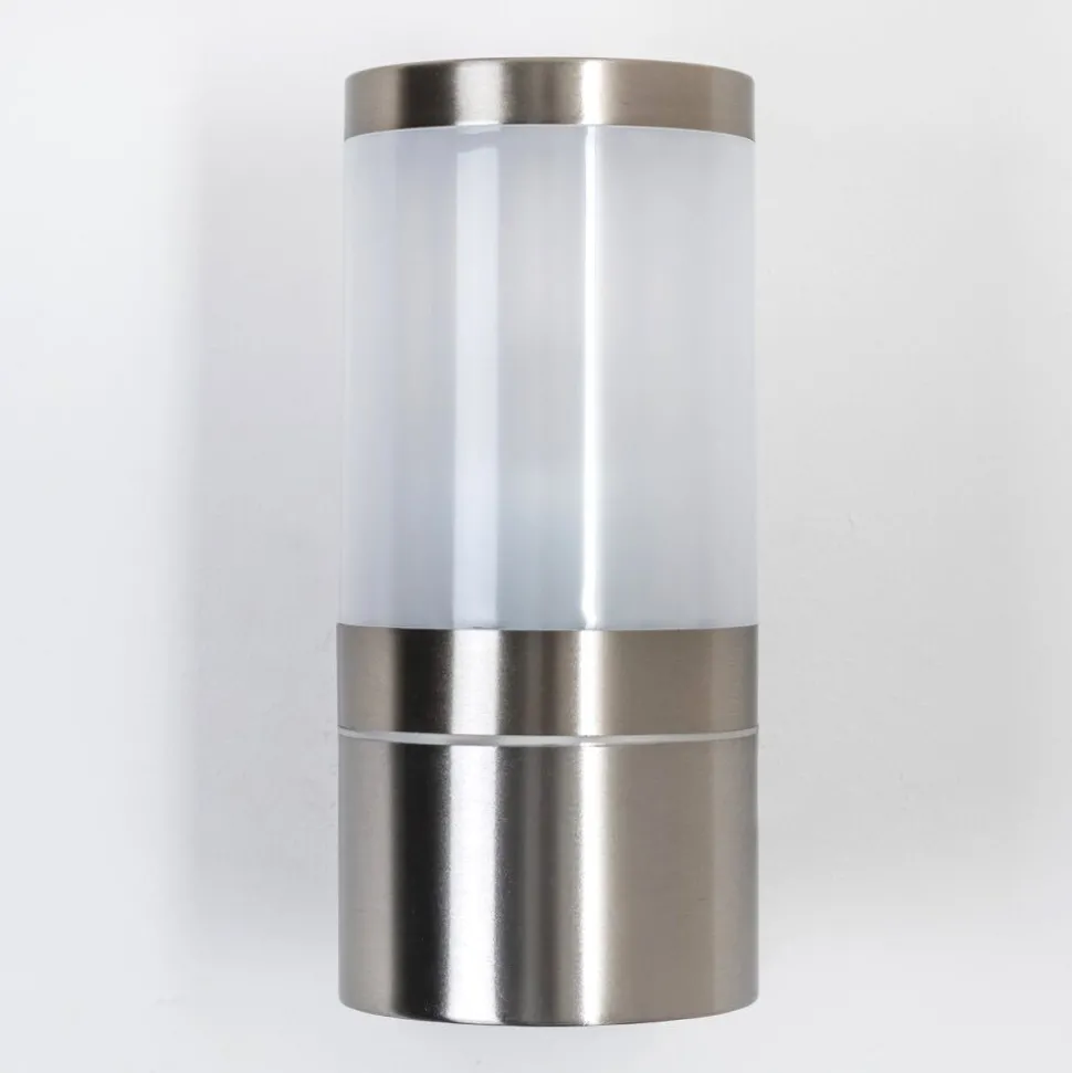 Applique Murale D'Exterieur Tolsona Acier Inoxydable, 1 Lumiere