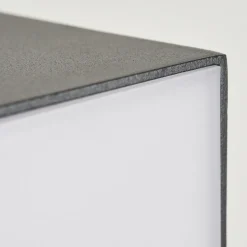 Applique Murale D'Exterieur Swanek Led Anthracite, 1 Lumiere, Detecteur De Mouvement