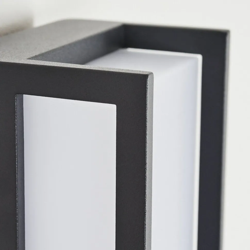 Applique Murale D'Exterieur Skove Led Anthracite, 1 Lumiere, Changeur De Couleurs