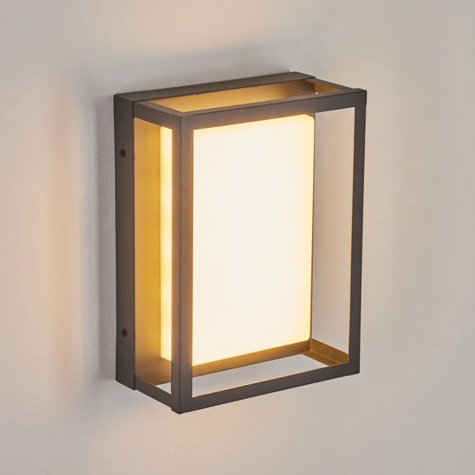 Applique Murale D'Exterieurnonza Led Anthracite, 1 Lumiere