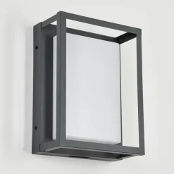 Applique Murale D'Exterieurnonza Led Anthracite, 1 Lumiere