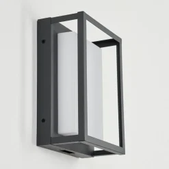Applique Murale D'Exterieurnonza Led Anthracite, 1 Lumiere