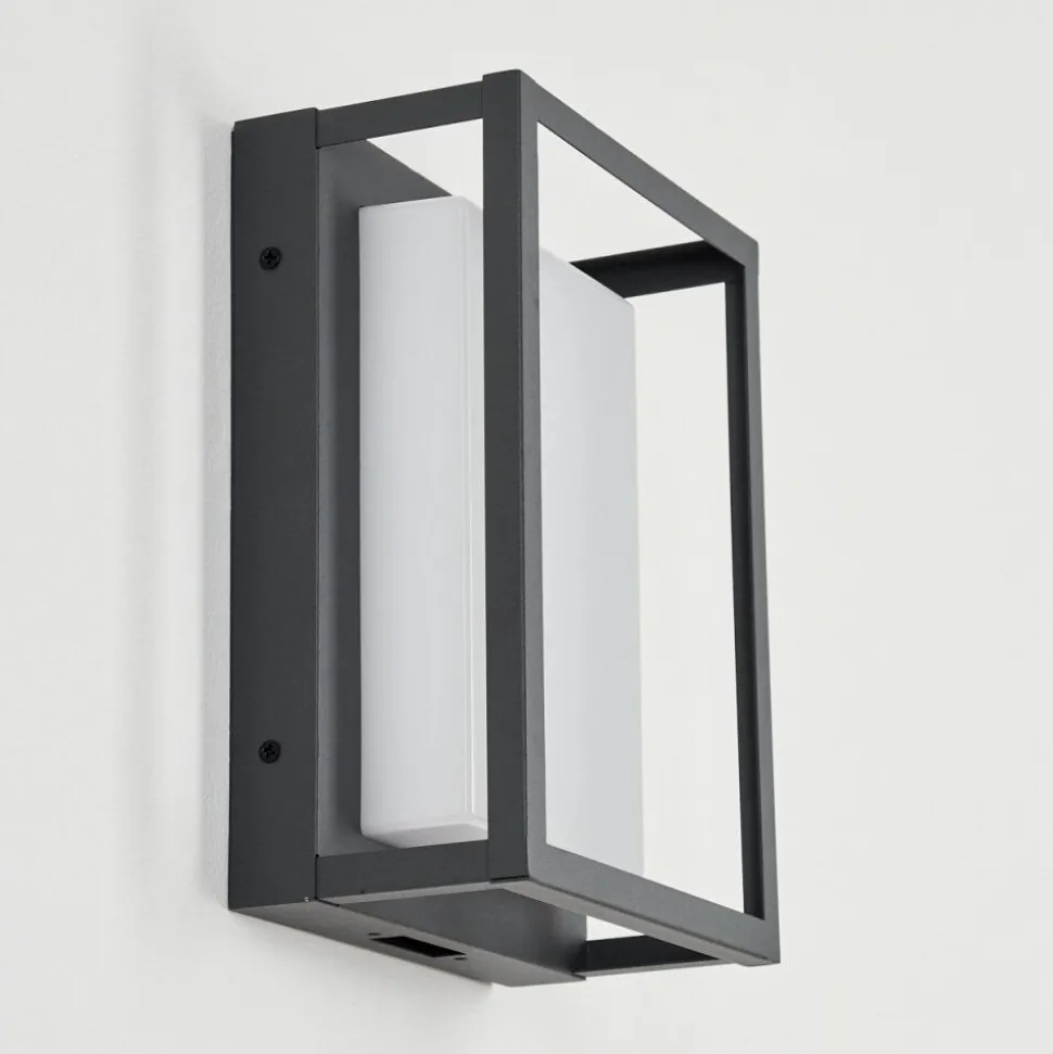 Applique Murale D'Exterieurnonza Led Anthracite, 1 Lumiere