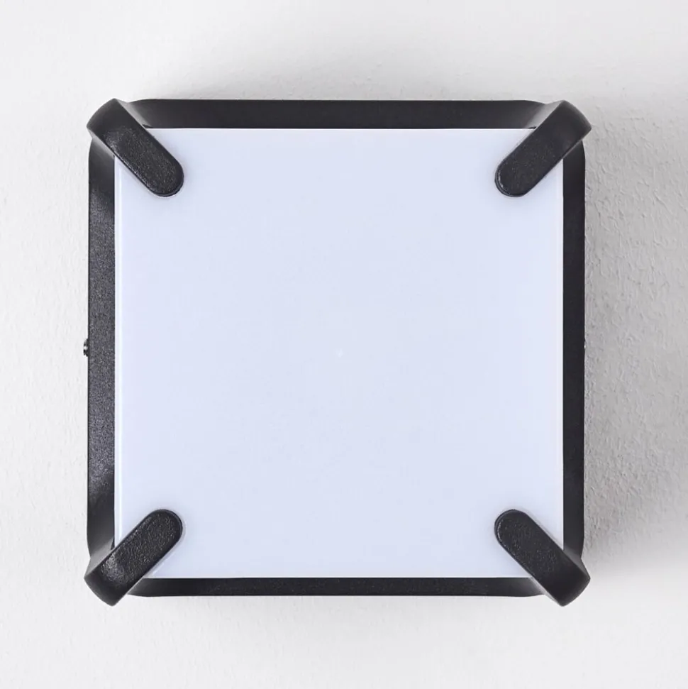 Applique Murale D'Exterieur Armor Led Anthracite, 1 Lumiere