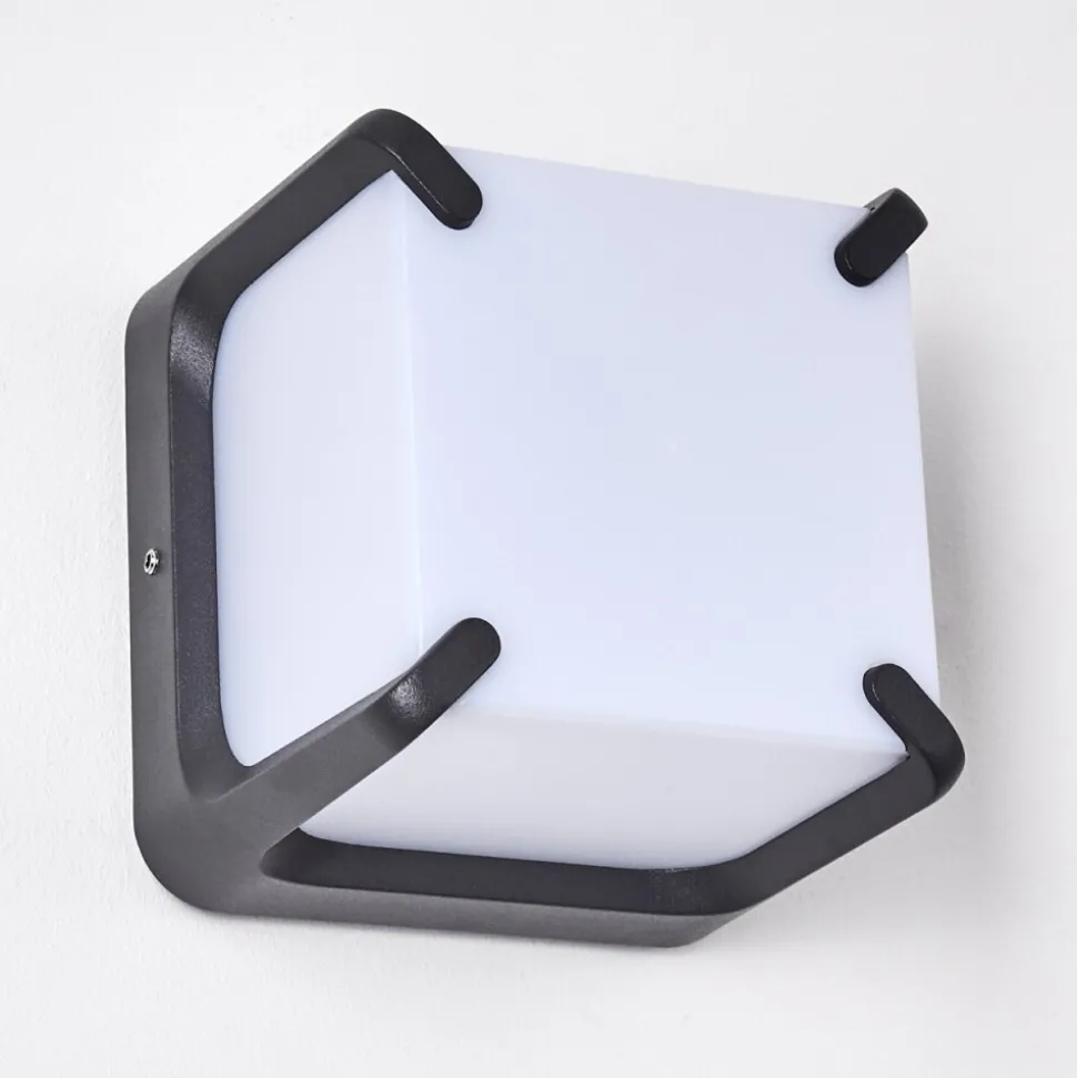 Applique Murale D'Exterieur Armor Led Anthracite, 1 Lumiere
